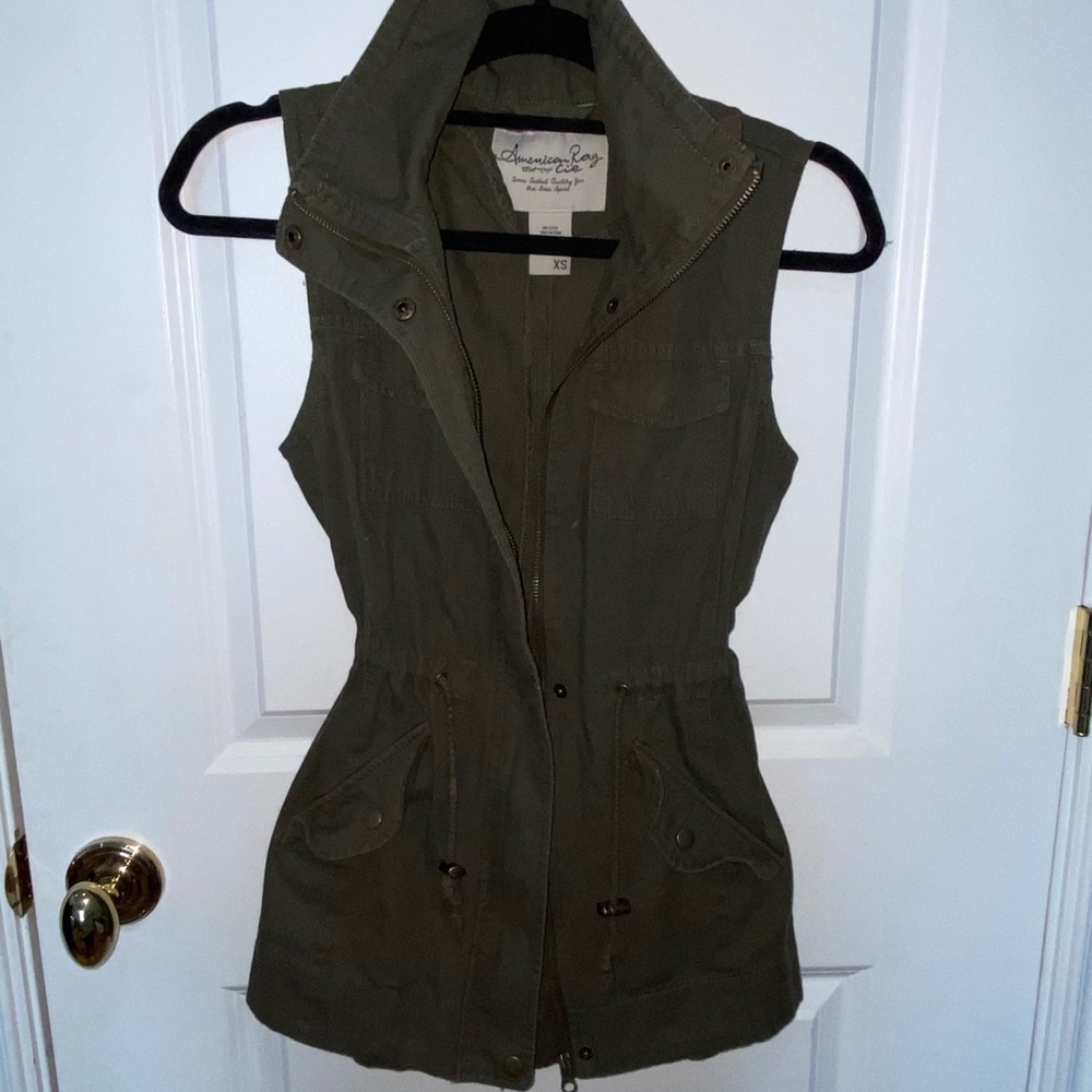 American Rag green vest